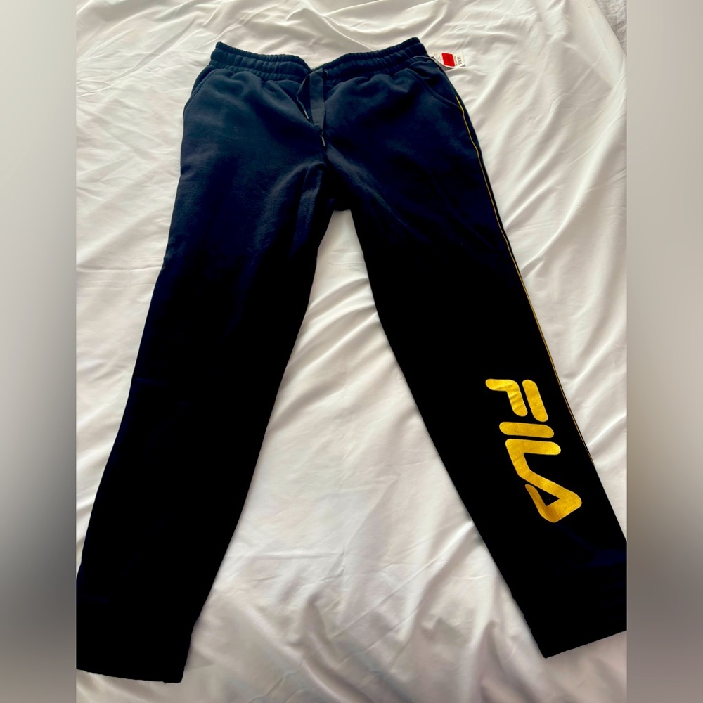 Black “FILA” Sweatpants